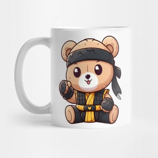 Cute Ninja Clan Bear Kawaii Mug